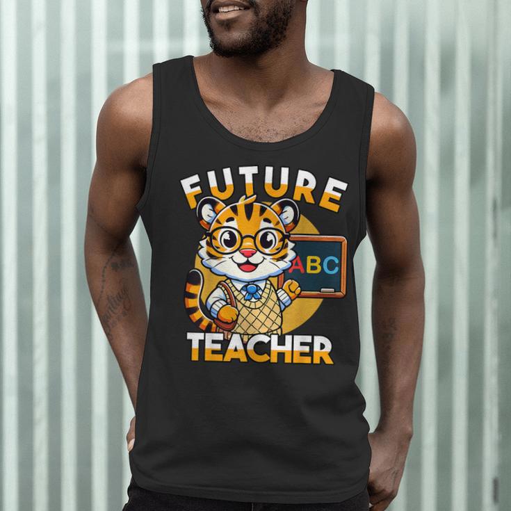 Future Teacher Graphic For Boys Inspiring Young Minds Men Tank Top, novelty gifts, funny gifts