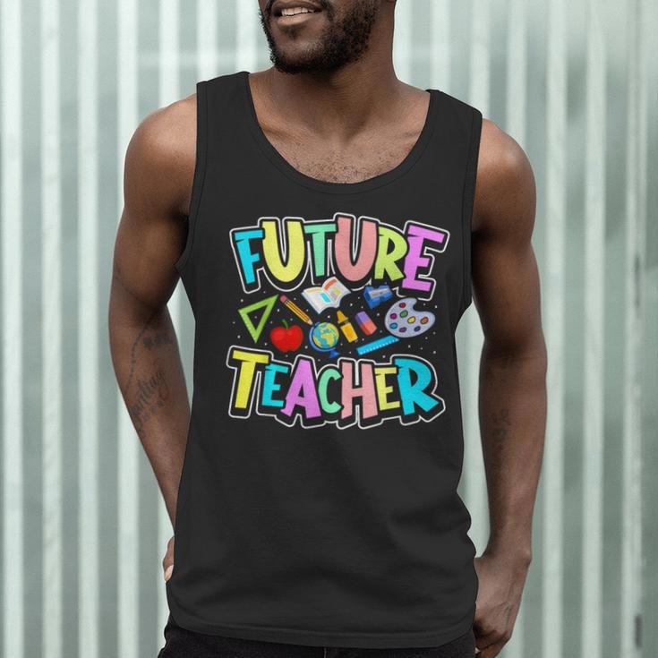 Future Teacher Kid's Career Men Tank Top, novelty gifts, funny gifts Future Teacher Kid's Career Men Tank Top, novelty gifts, funny gifts