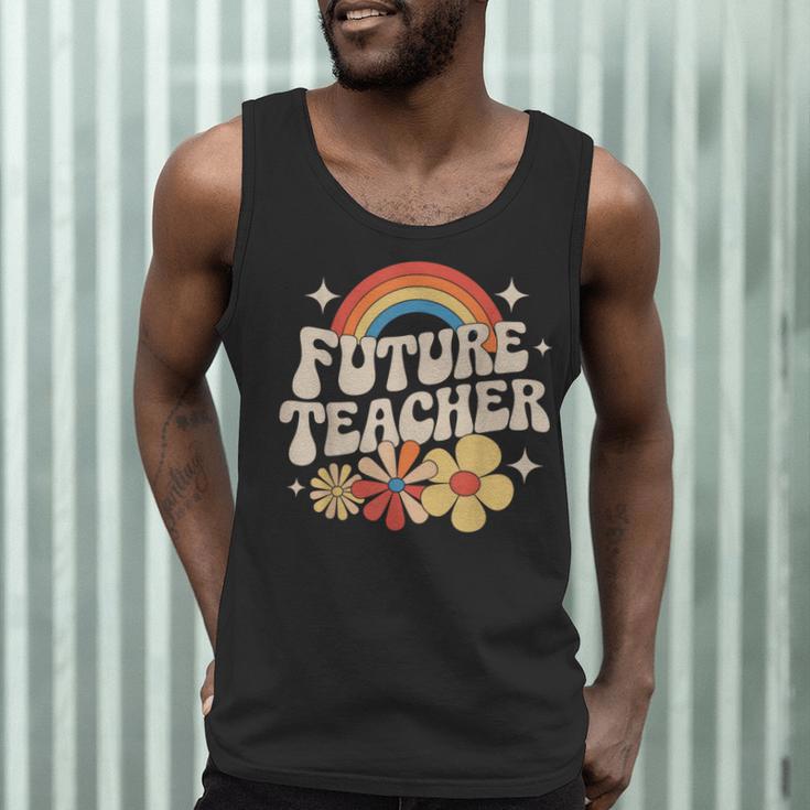 Future Teacher Kids Youth Girls Rainbow Pre-k Kindergarten Men Tank Top, novelty gifts, funny gifts