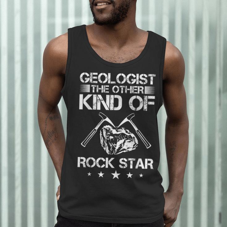 Geology Outfit Geology Teacher Geology Department Geologist Men Tank Top, novelty gifts, funny gifts
