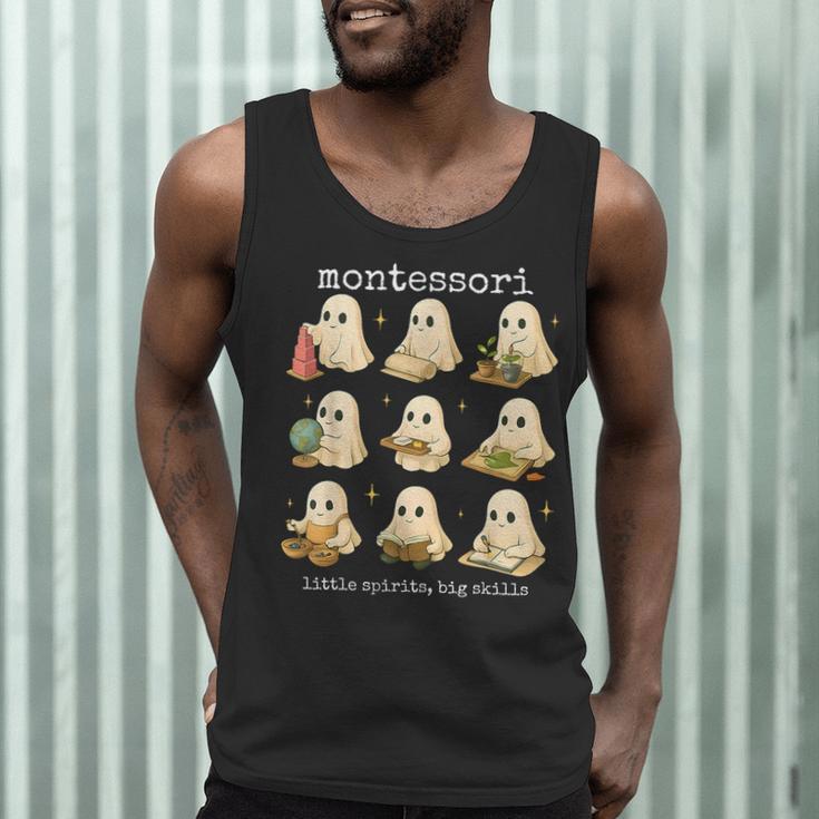Ghosts Halloween Montessori Teacher Educator Costume Men Tank Top, novelty gifts, funny gifts Ghosts Halloween Montessori Teacher Educator Costume Men Tank Top, novelty gifts, funny gifts