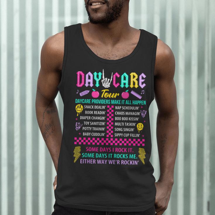 Groovy Day Care Some Days I Rock It Day Care Teacher Life Men Tank Top, novelty gifts, funny gifts