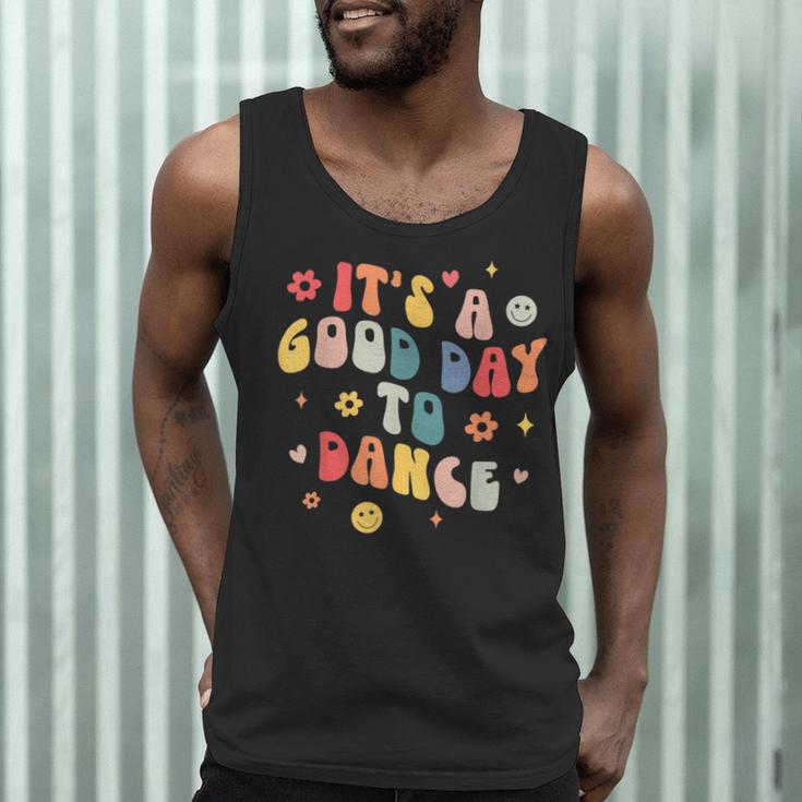 Groovy Its A Good Day To Dance Dance Teacher Men Tank Top, novelty gifts, funny gifts Groovy Its A Good Day To Dance Dance Teacher Men Tank Top, novelty gifts, funny gifts