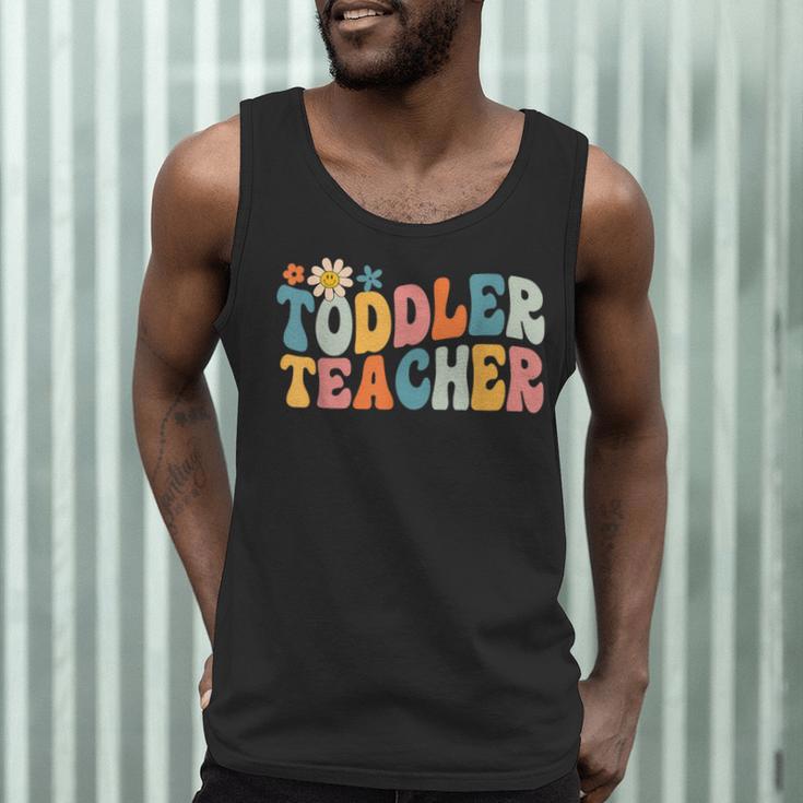 Groovy Toddler Teacher Appreciation Back To School Men Tank Top, novelty gifts, funny gifts Groovy Toddler Teacher Appreciation Back To School Men Tank Top, novelty gifts, funny gifts