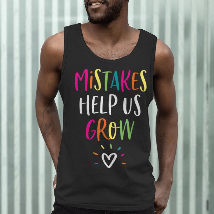 Growth Mindset Positive Back To School Teacher Student Men Tank Top, novelty gifts, funny gifts