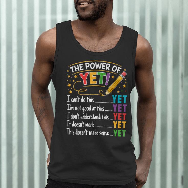 Growth Mindset Teacher Power Of Yet Inspirational Men Tank Top, novelty gifts, funny gifts Growth Mindset Teacher Power Of Yet Inspirational Men Tank Top, novelty gifts, funny gifts