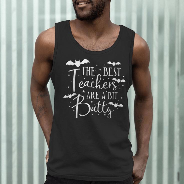 Halloween Best Teachers Are A Bit Batty Spooky Bats Men Tank Top, novelty gifts, funny gifts Halloween Best Teachers Are A Bit Batty Spooky Bats Men Tank Top, novelty gifts, funny gifts
