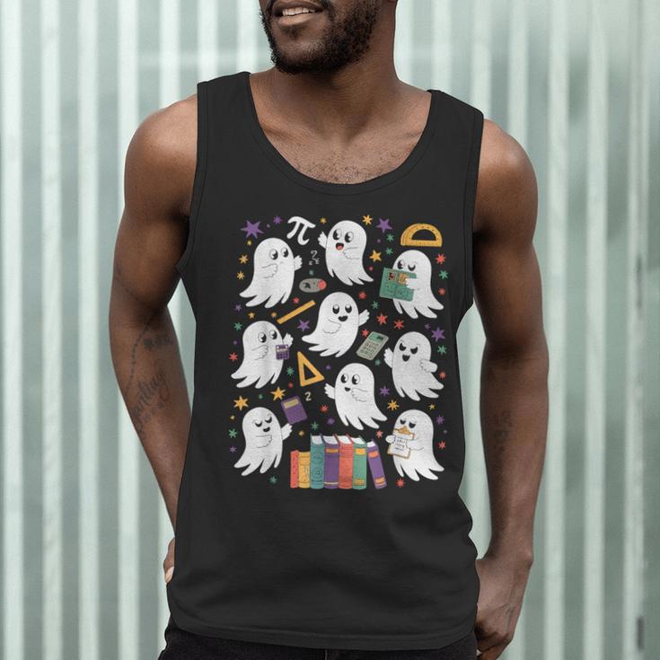 Halloween Math Teacher Ghost Math Teacher Spooky Halloween Men Tank Top, novelty gifts, funny gifts Halloween Math Teacher Ghost Math Teacher Spooky Halloween Men Tank Top, novelty gifts, funny gifts
