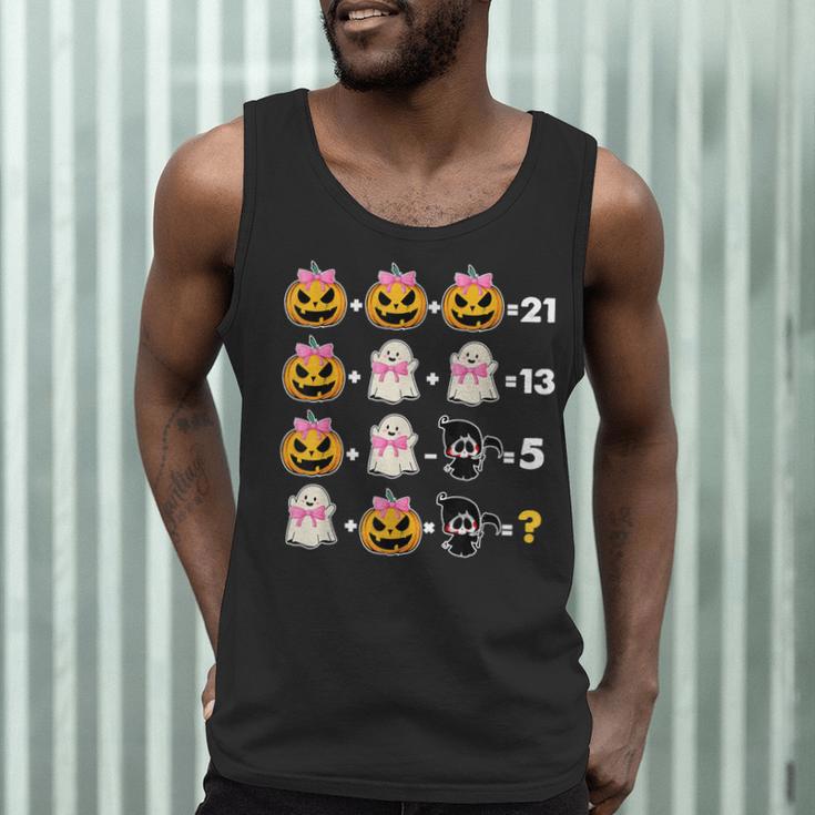 Halloween Math Teacher Men Women Order Of Operations Men Tank Top, novelty gifts, funny gifts