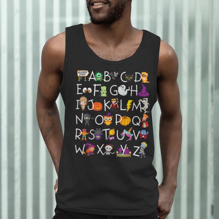 Halloween Nursery Teacher Shirt Halloween Alphabet Men Tank Top, novelty gifts, funny gifts Halloween Nursery Teacher Shirt Halloween Alphabet Men Tank Top, novelty gifts, funny gifts