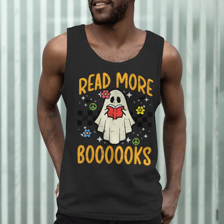 Halloween Read More Books Retro Costume Teacher Women Girls Men Tank Top, novelty gifts, funny gifts Halloween Read More Books Retro Costume Teacher Women Girls Men Tank Top, novelty gifts, funny gifts