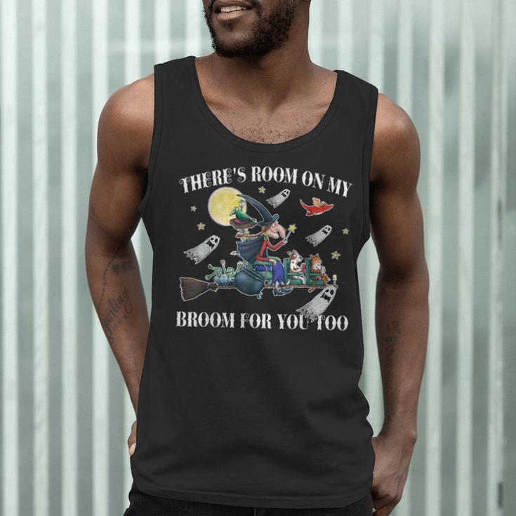 Halloween There's Room On My Broom For You Too Teacher Men Tank Top, novelty gifts, funny gifts Halloween There's Room On My Broom For You Too Teacher Men Tank Top, novelty gifts, funny gifts