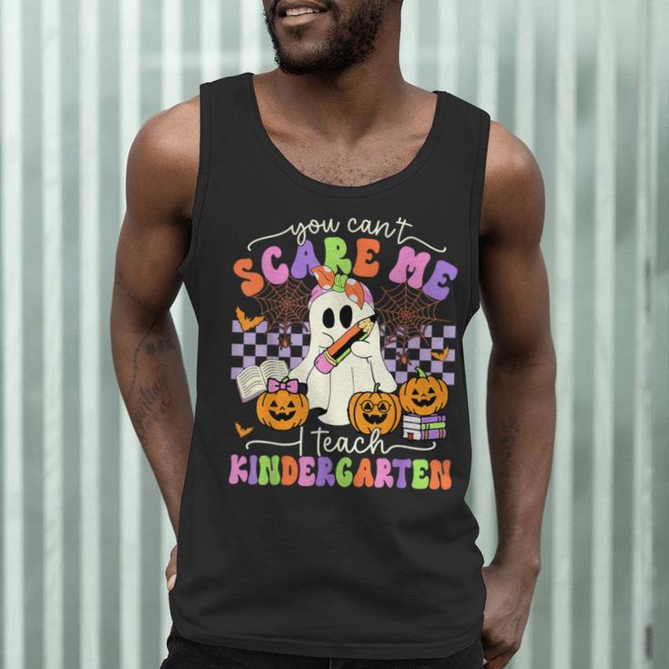 Halloween Teacher You Can't Scare Me I Teach Kindergarten Men Tank Top, novelty gifts, funny gifts Halloween Teacher You Can't Scare Me I Teach Kindergarten Men Tank Top, novelty gifts, funny gifts