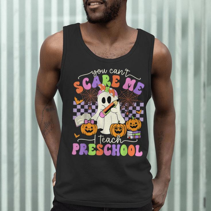 Halloween Teacher You Can't Scare Me I Teach Preschool Men Tank Top, novelty gifts, funny gifts Halloween Teacher You Can't Scare Me I Teach Preschool Men Tank Top, novelty gifts, funny gifts