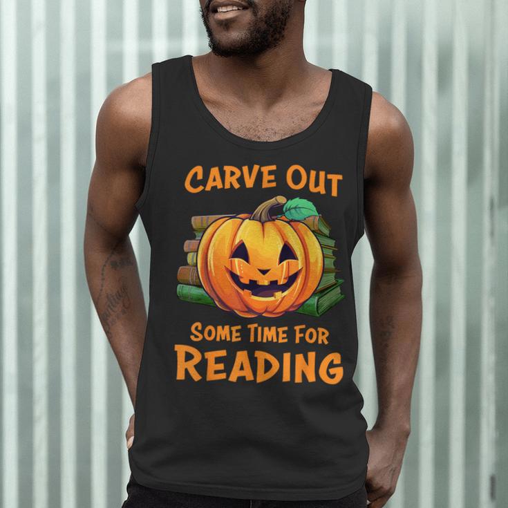 Halloween Teacher Librarian Pumpkin Reading Books Men Women Kids Men Tank Top, novelty gifts, funny gifts Halloween Teacher Librarian Pumpkin Reading Books Men Women Kids Men Tank Top, novelty gifts, funny gifts