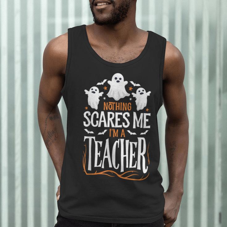 Halloween Teacher Nothing Scares Me Women Men Teachers Men Tank Top, novelty gifts, funny gifts Halloween Teacher Nothing Scares Me Women Men Teachers Men Tank Top, novelty gifts, funny gifts