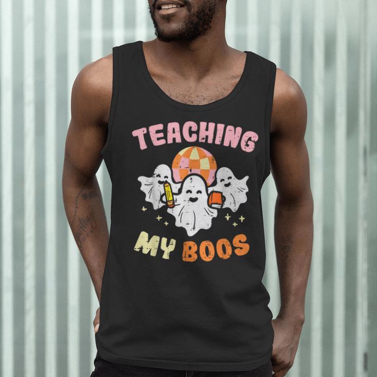 Halloween Teacher Teaching My Boos Costume Teacher Men Women Men Tank Top, novelty gifts, funny gifts Halloween Teacher Teaching My Boos Costume Teacher Men Women Men Tank Top, novelty gifts, funny gifts