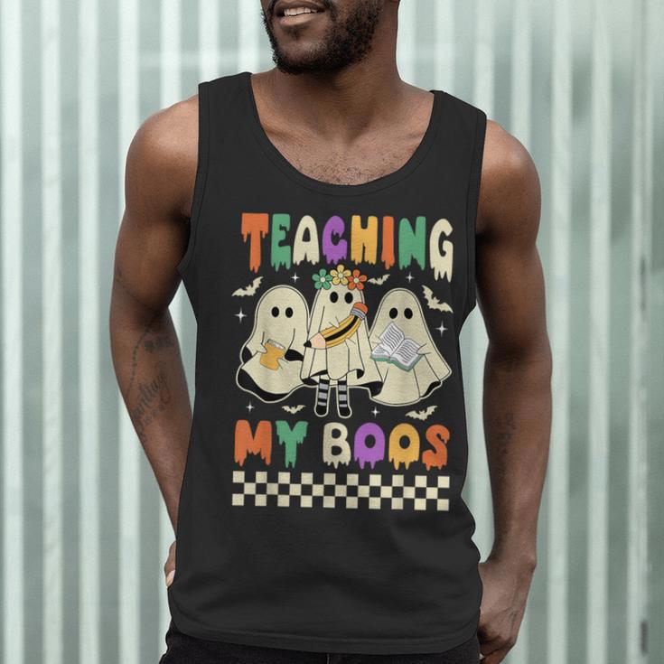 Halloween Teaching My Boos Cute Ghost Teacher Life Costume Men Tank Top, novelty gifts, funny gifts Halloween Teaching My Boos Cute Ghost Teacher Life Costume Men Tank Top, novelty gifts, funny gifts