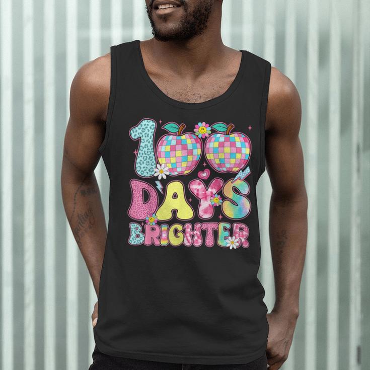 Happy 100th Day Of School 100 Days Brighter Teachers Kids Men Tank Top, novelty gifts, funny gifts Happy 100th Day Of School 100 Days Brighter Teachers Kids Men Tank Top, novelty gifts, funny gifts