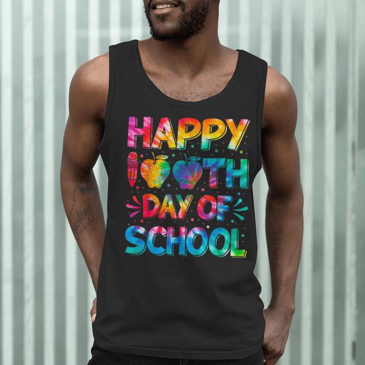 Happy 100th Day Of School Teacher Student 100 Days Tie Dye Men Women Kids Men Tank Top, novelty gifts, funny gifts Happy 100th Day Of School Teacher Student 100 Days Tie Dye Men Women Kids Men Tank Top, novelty gifts, funny gifts