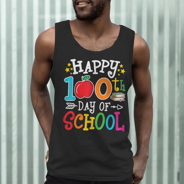 Happy 100th Day Of School Teachers 100 Days Of School Kids Men Tank Top, novelty gifts, funny gifts Happy 100th Day Of School Teachers 100 Days Of School Kids Men Tank Top, novelty gifts, funny gifts