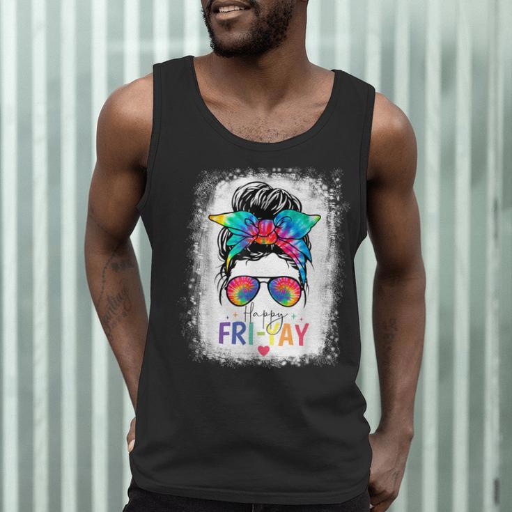 Happy Fri-Yay Friday Teacher Life Happy Friday Men Tank Top, novelty gifts, funny gifts