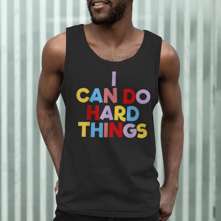 I Can Do Hard Things Teacher Inspiration Do Hard Things Men Tank Top, novelty gifts, funny gifts