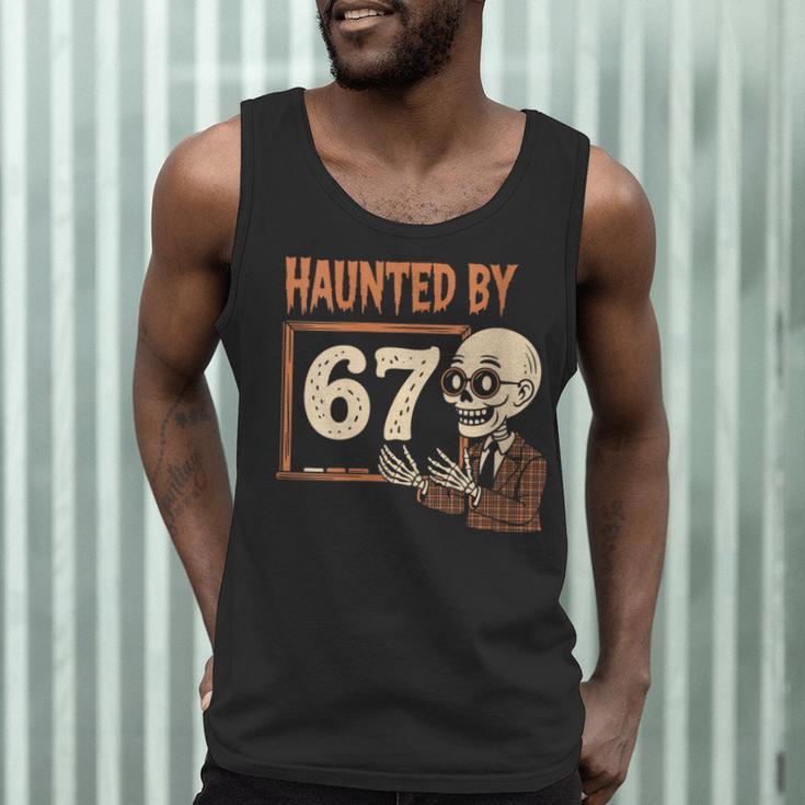 Haunted By 67 Halloween 67 Meme Six Seven Teacher Men Tank Top, novelty gifts, funny gifts Haunted By 67 Halloween 67 Meme Six Seven Teacher Men Tank Top, novelty gifts, funny gifts