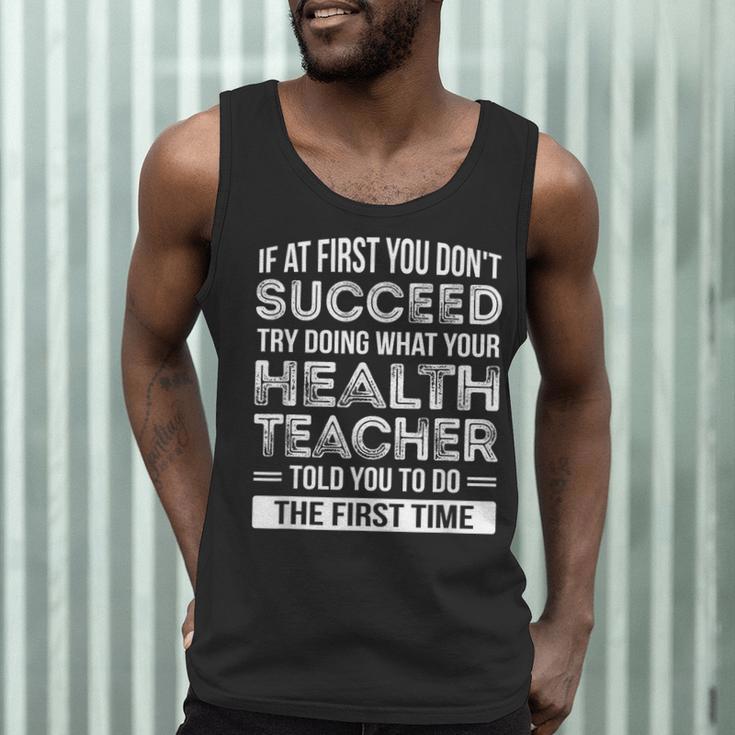 Health Teacher Tshirt Appreciation For Men Women Men Tank Top, novelty gifts, funny gifts