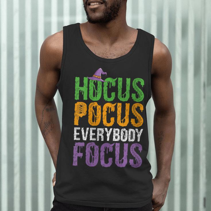 Hocus Pocus Everybody Focus Teacher Halloween Men Tank Top, novelty gifts, funny gifts Hocus Pocus Everybody Focus Teacher Halloween Men Tank Top, novelty gifts, funny gifts