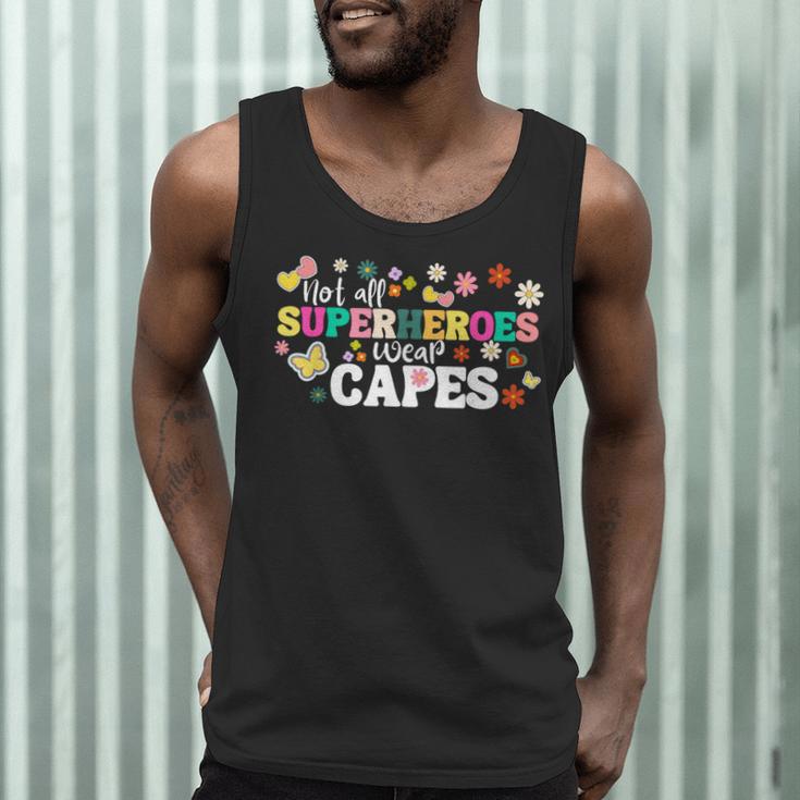 Hot All Superheroes Wear Capes Cute Teacher End Of School Men Tank Top, novelty gifts, funny gifts Hot All Superheroes Wear Capes Cute Teacher End Of School Men Tank Top, novelty gifts, funny gifts