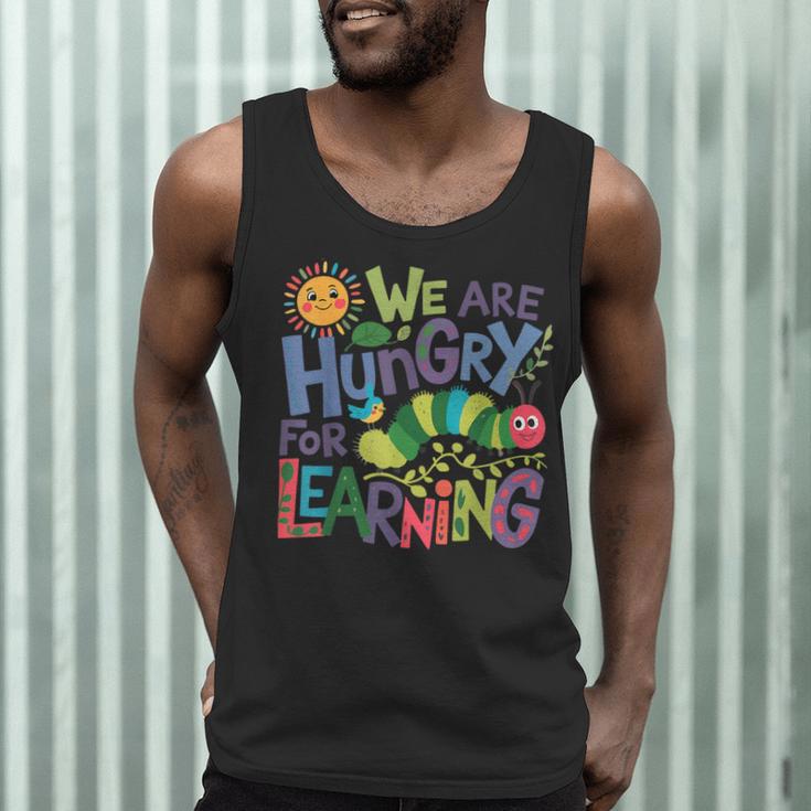 We Are Hungry For Learning Teacher Life Back To School Men Tank Top, novelty gifts, funny gifts We Are Hungry For Learning Teacher Life Back To School Men Tank Top, novelty gifts, funny gifts