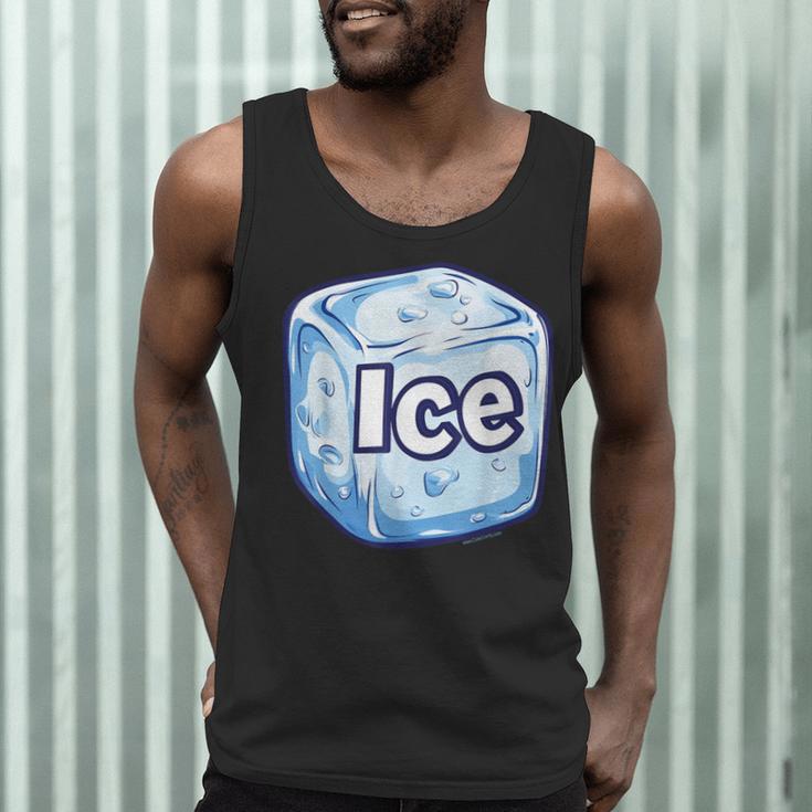 Ice Halloween Pun Costume Easy Lazy Team Group Teacher Men Tank Top, novelty gifts, funny gifts