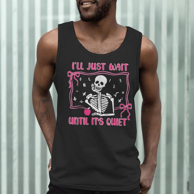I'Ll Just Wait Until It's Quiet Spooky Teacher Halloween Men Tank Top, novelty gifts, funny gifts I'Ll Just Wait Until It's Quiet Spooky Teacher Halloween Men Tank Top, novelty gifts, funny gifts