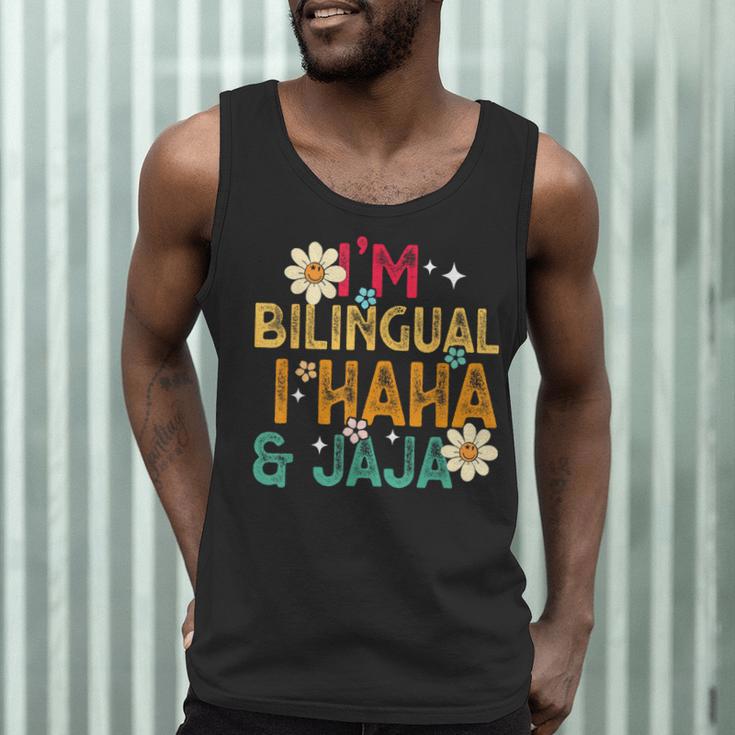 I’m Bilingual I Haha And Jaja Spanish Teacher Bilingual For Men Women Girls Kids Men Tank Top, novelty gifts, funny gifts