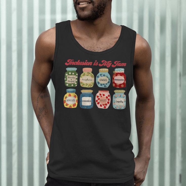 Inclusion Is My Jam Special Education Teacher Autism Men Tank Top, novelty gifts, funny gifts Inclusion Is My Jam Special Education Teacher Autism Men Tank Top, novelty gifts, funny gifts