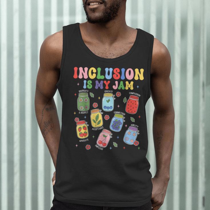 Inclusion Is My Jam SPED Teacher Special Education Life Men Tank Top, novelty gifts, funny gifts Inclusion Is My Jam SPED Teacher Special Education Life Men Tank Top, novelty gifts, funny gifts