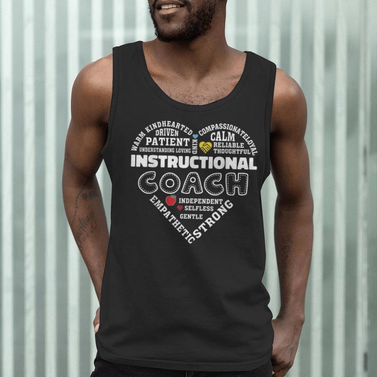 Instructional Coach Heart Teachers Appreciation Men Tank Top, novelty gifts, funny gifts Instructional Coach Heart Teachers Appreciation Men Tank Top, novelty gifts, funny gifts