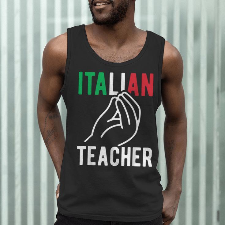 Italian Teacher Italy Italia Back To School First Day Men Tank Top, novelty gifts, funny gifts Italian Teacher Italy Italia Back To School First Day Men Tank Top, novelty gifts, funny gifts