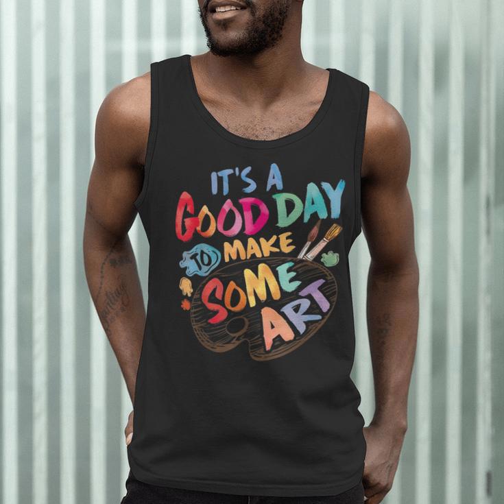It's A Good Day To Make Some Art Artist Drawing Teacher Tees Men Tank Top, novelty gifts, funny gifts It's A Good Day To Make Some Art Artist Drawing Teacher Tees Men Tank Top, novelty gifts, funny gifts