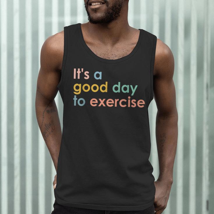 It's A Good Day To Exercise PE Teacher Gym Exercise For Men Women Men Tank Top, novelty gifts, funny gifts It's A Good Day To Exercise PE Teacher Gym Exercise For Men Women Men Tank Top, novelty gifts, funny gifts
