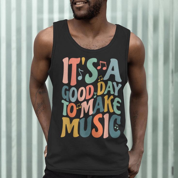 It's A Good Day To Make Music Musician Band Music Teacher Men Tank Top, novelty gifts, funny gifts