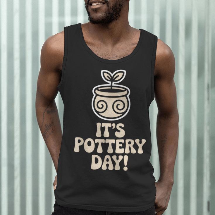 Its Pottery Day Clay Craft Ceramic Hobby Artisan Art Teacher Men Tank Top, novelty gifts, funny gifts Its Pottery Day Clay Craft Ceramic Hobby Artisan Art Teacher Men Tank Top, novelty gifts, funny gifts