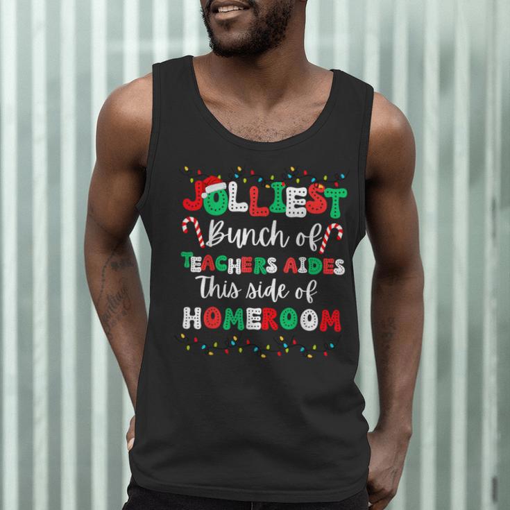 Jolliest Bunch Of Teachers Aides This Side Of Homeroom Men Tank Top, novelty gifts, funny gifts Jolliest Bunch Of Teachers Aides This Side Of Homeroom Men Tank Top, novelty gifts, funny gifts