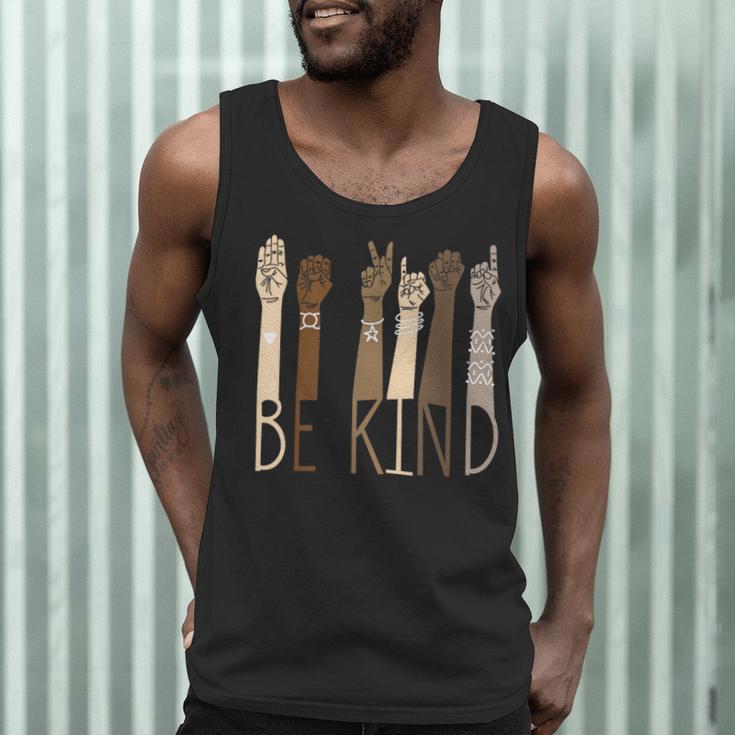 Be Kind Sign Language Hand Talking Teachers Interpreter ASL Men Women Men Tank Top, novelty gifts, funny gifts Be Kind Sign Language Hand Talking Teachers Interpreter ASL Men Women Men Tank Top, novelty gifts, funny gifts