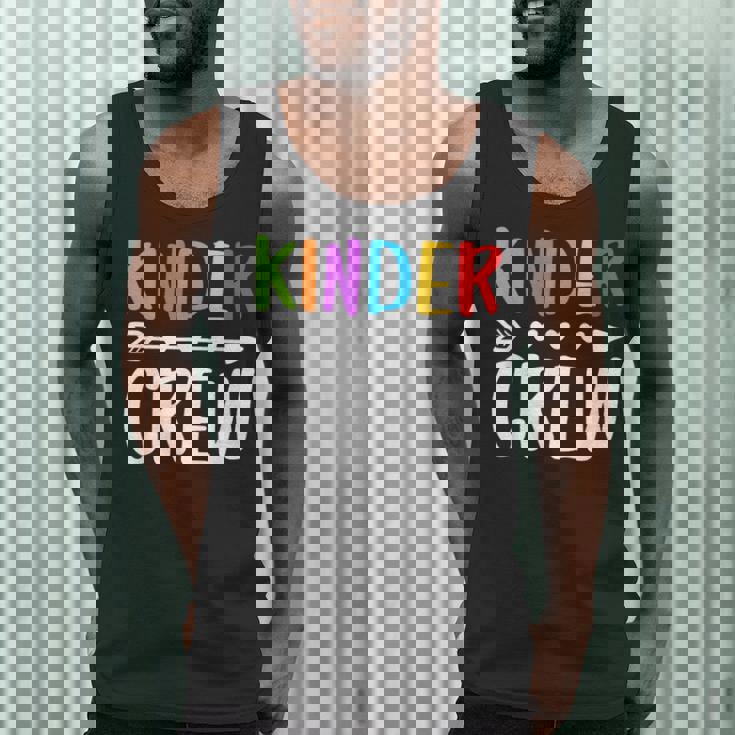 Kinder Crew Shirt Kindergarten Boy Girl Student Teacher Men Tank Top, novelty gifts, funny gifts