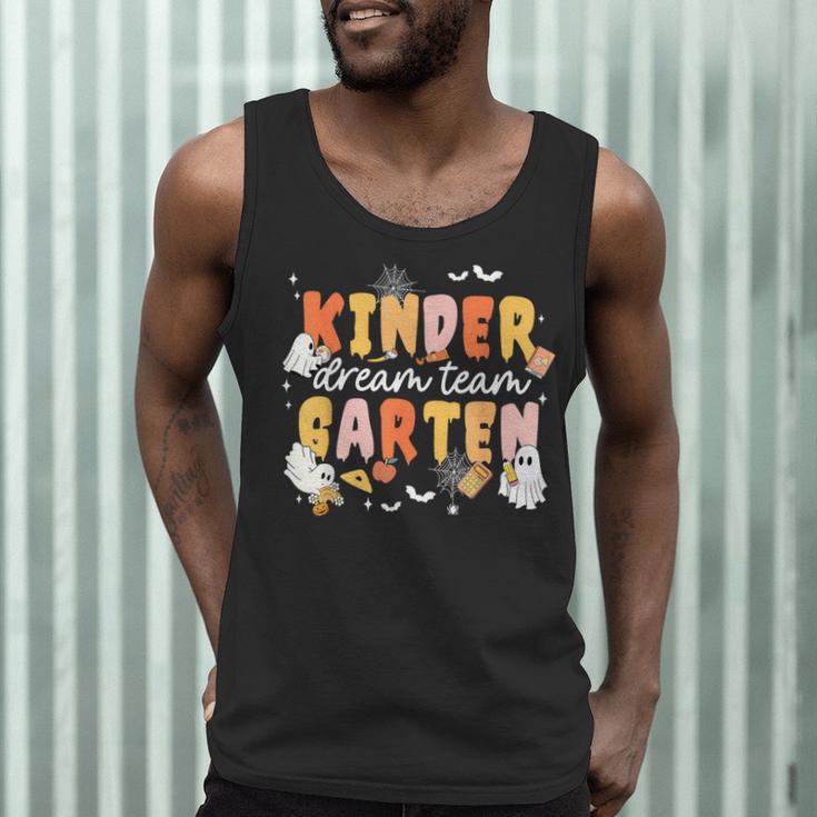 Kindergarten Dream Ghost Team Fall Halloween Spooky Teachers Men Tank Top, novelty gifts, funny gifts Kindergarten Dream Ghost Team Fall Halloween Spooky Teachers Men Tank Top, novelty gifts, funny gifts