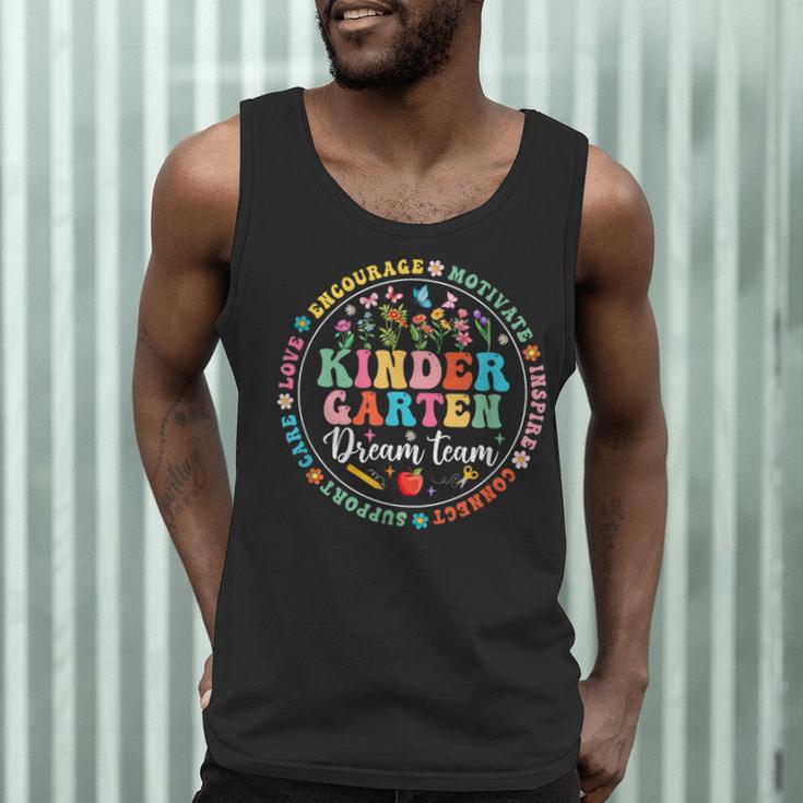 Kindergarten Dream Team Back To School Teacher Flower For Men Women Girls Kids Men Tank Top, novelty gifts, funny gifts Kindergarten Dream Team Back To School Teacher Flower For Men Women Girls Kids Men Tank Top, novelty gifts, funny gifts