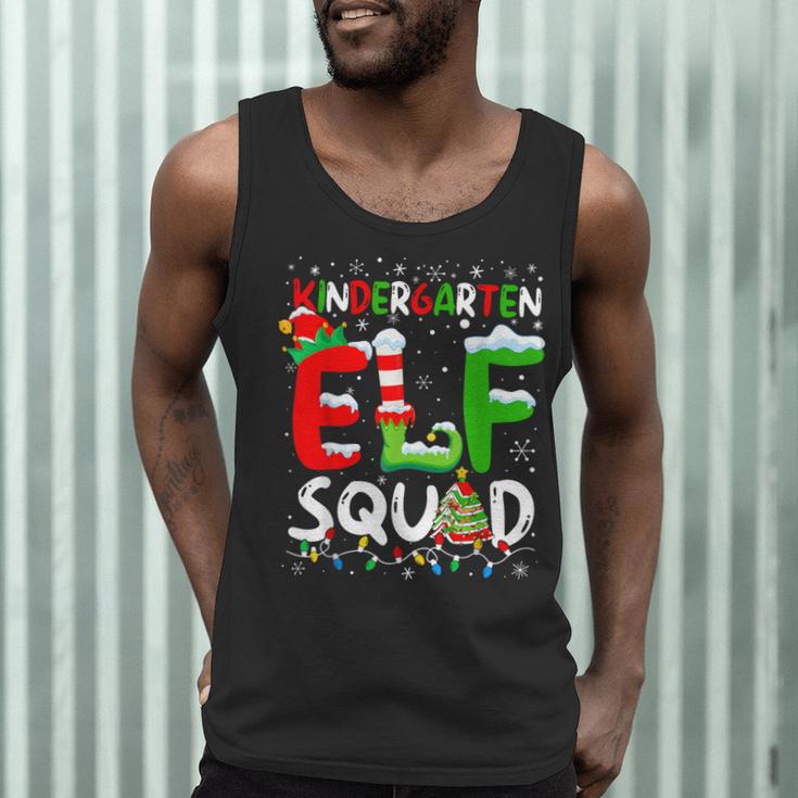 Kindergarten ELF Squad Christmas ELF Student Teacher Men Women Kids Men Tank Top, novelty gifts, funny gifts