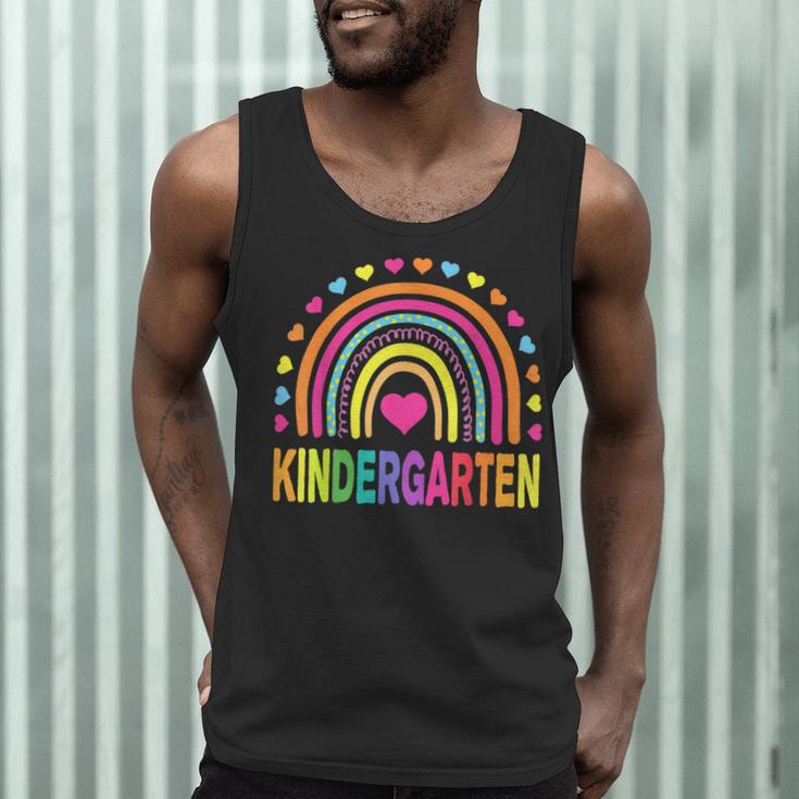 Kindergarten Rainbow Girls Boys Teacher Team Kinder Squad Men Tank Top, novelty gifts, funny gifts Kindergarten Rainbow Girls Boys Teacher Team Kinder Squad Men Tank Top, novelty gifts, funny gifts